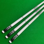 당구 큐대 카본큐대 고품질 블랙 테크놀로지 큐 정확한 타격 및 편안한 그립 10mm 팁 포함 : 얄리직구