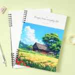 페이퍼릿 무지 연습장 노트 스프링 공책 무선 : paperite