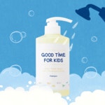 굿타임포키즈 어린이샴푸 1+1 500ml + 샴푸 바디워시 200ml 랜덤증정) 키즈 사춘기 성조숙증 머리냄새 샴푸 : 굿타임포키즈