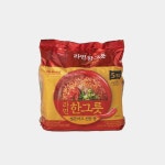 노브랜드 라면한그릇(얼큰한맛) 5입 5개 : buruta