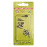 가구 장롱 옷장 책장 선반 받침 고정 나사 다보피스 (소) 8개입 : 뉴오더샵