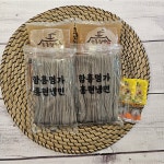 함흥명가홍현 직접 끓인 육수 이북식 함흥 물냉면 비빔냉면 밀키트 2인분 1셋트 연탄불고기 : 된다GO
