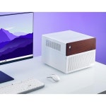 Jonsbo N4 NAS 데스크탑 섀시 ITX / 컴퓨터 케이스, 8 하드 위치 지지대, 230mm 그래픽 SFX 파워 비트 PC : 송송상사4