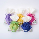 복주머니 한국전통공예품  어린이집 명절 선물 포장  소 : 봉봉러브