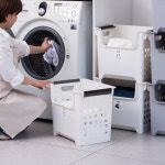 3단 빨래바구니 대용량 세탁물 수거함 빨래통 햄퍼 대형 보관함 : 이즈리빙