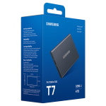 삼성전자 삼성 외장SSD T7 4TB, 그레이 : 삼성공식파트너케이원정보기술