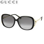 [구찌 정규 판매 인정점] 구찌 선글라스 GG0649SK 001 58 GUCCI 인터로킹 로고 GG Made In Italy 여성 : Atalante