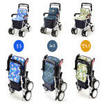 어른용 유모차 어르신 노약자 보행기 카트 걷기보조기구 할머니 실버카 : 데이데이온데이