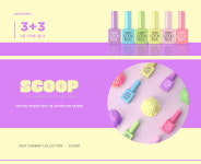베리굿네일 2024 썸머컬렉션 SCOOP 스쿱 6종세트 : 네일구단
