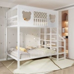 이층 침대 철제 베드 귀여운 2층침대 다락방 만들기 : 제이앤상점