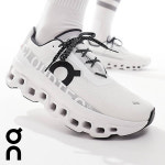 온러닝 클라우드 몬스터 올 화이트 러닝화 운동화 : 스윗알리썸