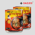 대저 왕이드신 닭개장칼국수880g X 2개 (3~4인분) 직화냄비 포함 : 세나샵