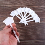 집모양 푯말 작물 대형 화분 이름표 표시 화단 네임텍 : 가성비 생활용품몰