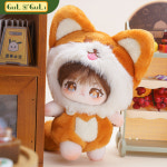 10cm인형옷 모루인형옷 GULI CM 오렌지 여우 아기 가방 밤나무 사탕 면 : 친절한최씨