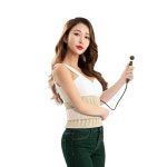 에어메디칼 수동식 공기주입식 허리 E-UP 보호대 허리 견인치료 척추 고정 자세교정 허리 보호대 : 유한헬스케어