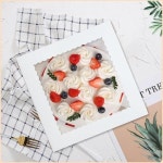 Mcfleet 10pcs Cake Boxes 12 Inch 12x12x6 Tall Cake Boxes for Tier Cakes with Window Disposable Cake : 글로벌쇼핑허브
