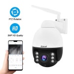 무선 옥외 방수 5MP 돔 Wifi PTZ CCTV 감시 카메라, : 나나나스 슈퍼