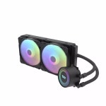 Darkflash DA240 수냉 PC 케이스 CPU 쿨러 팬 워터 Rgb 용 음소거 컴퓨터 : 나나나스 슈퍼