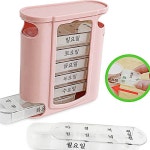 알약케이스 프리 요일 알 약통 일주일 H8002 알약분할 : 예쁜 가성비 추천 샵