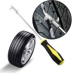 자동차 타이어 홈 돌제거기 이물질 제거봉 일자스틱 타이어청소 십자드라이버 스크래퍼 : DS컬쳐