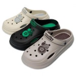 남자  슬리퍼 학생 남성 굽 5cm 샌들 크럭스 : 나나NANA