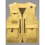 배달 조끼 여름 망사 시원한 택배 퀵 작업 외근 등산 낚시 남성용 : 좋은생활 앤유