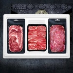 횡성 한우  1등급 선물세트 (찜갈비+국거리+등심) 1.5kg : 마이다이닝