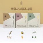 [임가약서 인삼티 3종 세트]면역력에 좋은 국내산 풍기인삼차 : 보승인삼사-임가약서