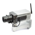 모형 CCTV 페이크 가짜 모조 진짜같은 감시카메라 방범용 보안용 천장 벽 : spr 스토어