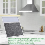LEWUIO Hood Light Lens  FilterFits Whirlpool WP8190232 AP6011936 PS11745136，ACL9175 883148 610046 RL : 글로벌쇼핑허브