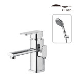 PILOTO 제시 단 샤워 겸용 101 크롬 욕실 원홀 세면 수전 샤워기 필로토 더죤테크 : 일우바스1991