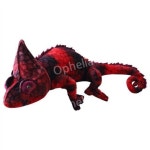 1미터 리얼한 공룡 인형 카멜레온 피규어 도마뱀 장식 쿠션 동물인형 : 해외직구 오필리아