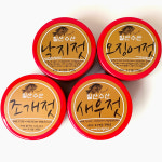 젓갈 4종 선물세트 조개젓 새우젓 낙지젓 오징어젓 300g : 칠산수산