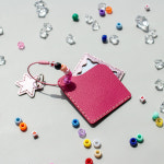 가죽공예키트 샤이닝 거울키링 만들기 가방참 포켓거울재료 백꾸키링 : 소울비쥬