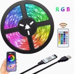 띠led 5050 3칩 플렉시블 12V RGB LED바 방수 : 화영유통