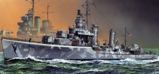 [BD1021] Dragon 1/350 U.S.S. Buchanan DD-484 1942 프라모델 : 토이라이프