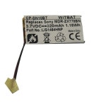 소니 호환 MDR-ZX750BN 용 배터리 MDR-10RBT 헤드셋 이어폰  Li-po 3.7V US342243,LIS1454HNP,1-853-017-13,7820DB0345 : 대성코리아03