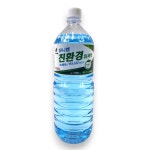 친환경 자동차 워셔액 워시플러스 1.8L 얼지않는 사계절용 에탄올 세정 : 크린대장