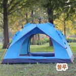 가족피크닉텐트 캠핑 원터치 자동 4인용 그늘막 텐트 : 네게브