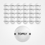 (30개)탑플라이골프 연습장 레인지 골프공 : 골프 게이트볼 코리아골프샵