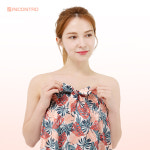 인콘트로 여성 실크 샤워가운 골프장 사우나 관리실 랩가운 : 인콘트로