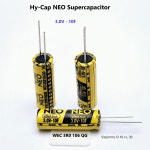 슈퍼커패시터 3.0V 단셀 - 비나텍 Hy-Cap NEO Supercapacitor : 비나팜스토어