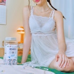 솔브 비너스 풀슬립 레이스 빅사이즈  웨딩 시스루 망사 원피스 신혼여행 이벤트 : 솔브 광복직영점