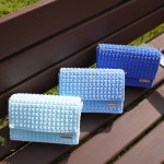 모누의 네트공예 - 벚꽃팝콘백 가방 DIY : 모누의 네트공예