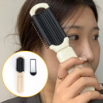 포켓 접이식 휴대용 거울빗 화이트 : 오유의 상점