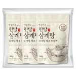 한방선생 국내산 삼계탕 재료 100g 3개 : 대아약초