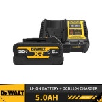 충전식 리튬 배터리 DCB1104 20V 이온 DCB118 DEWALT 충전기 : 우최15