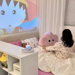 키치 플라워 쿠션 인형 눈알 푹신한 베개 방석 친구 선물 봄 인테리어 꽃 침실 쇼파 눈치 : 나나네-샵