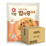 백설 밥이랑 야채 27g 40개입 1박스 : 고돌상사