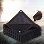 그늘막 타프 블랙 HDPE 자외선 차단 태양 쉐이드 그물 가제보 쉘터 야외 페골라 캐노피 커버 농업용 온실 햇빛가리개 6 핀 : 오광오광